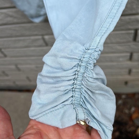 Thread and Supply Lightweight Tencel Chambray Joggers XXS - Picture 5 of 11